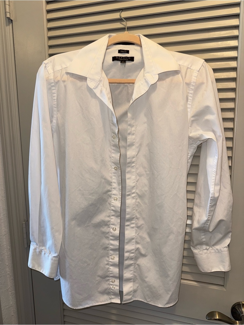 Marquise White Men's Dress Shirt